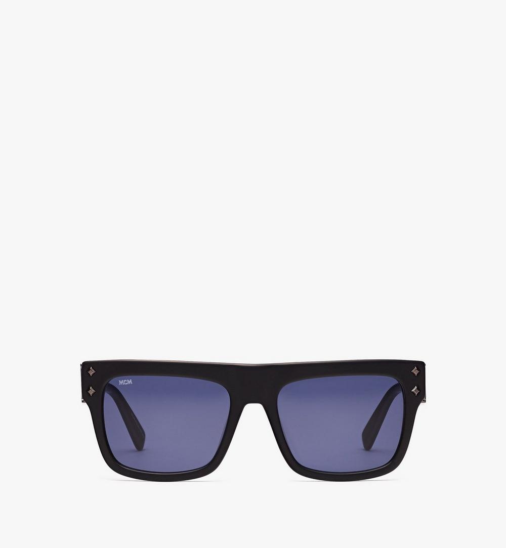Zweifarbige, rechteckige Sonnenbrille 1
